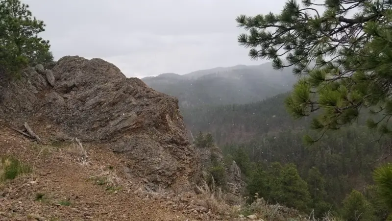 View from the of Deadman trail