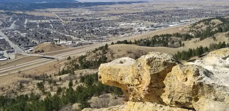 View from the top of Lookout Mountain