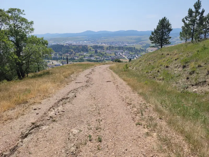 Lookout Mountain bending service road